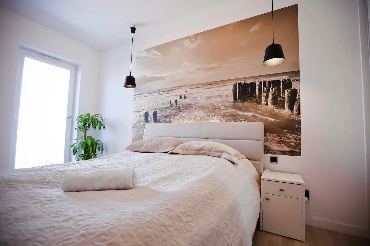 apartament 17 piętro widok na morze Gdańsk